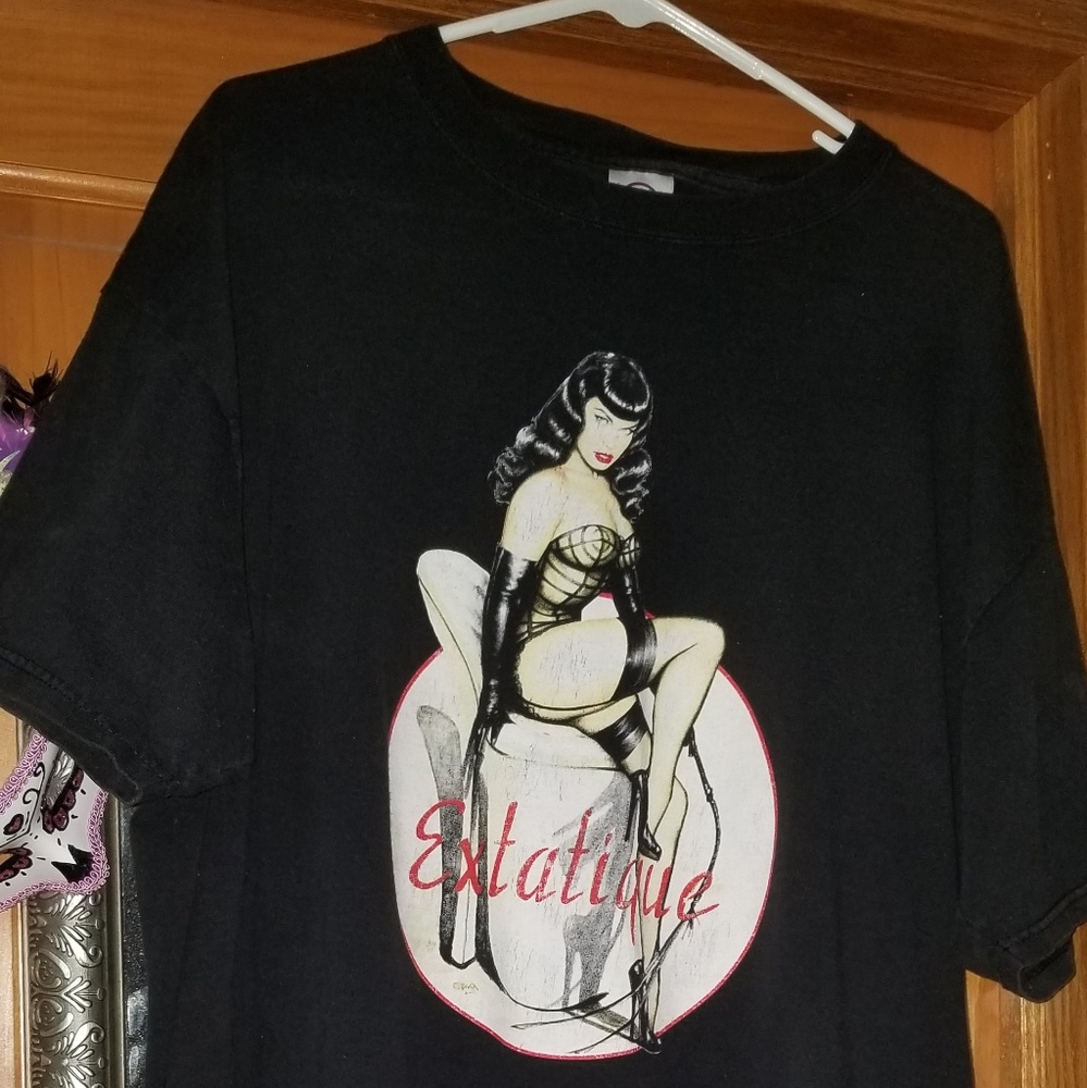 Vintage Bettie Page t-shirt